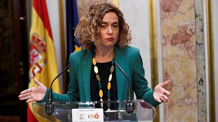 Telediario 1 - La Mesa del Congreso suspende a los diputados presos