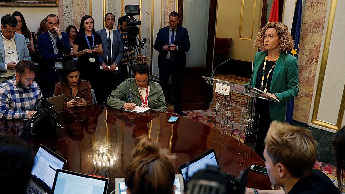 Telediario 1 - Esquerra y Junts Per Cataluña piden que la Mesa reconsidere