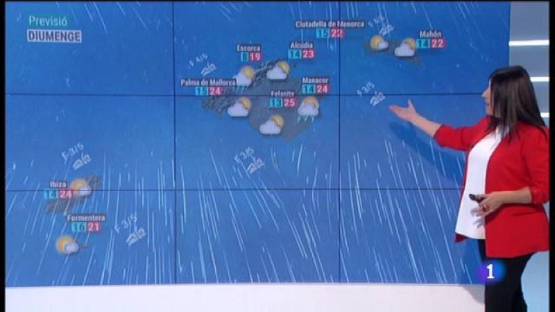 El temps a les Illes Balears - 24/05/19