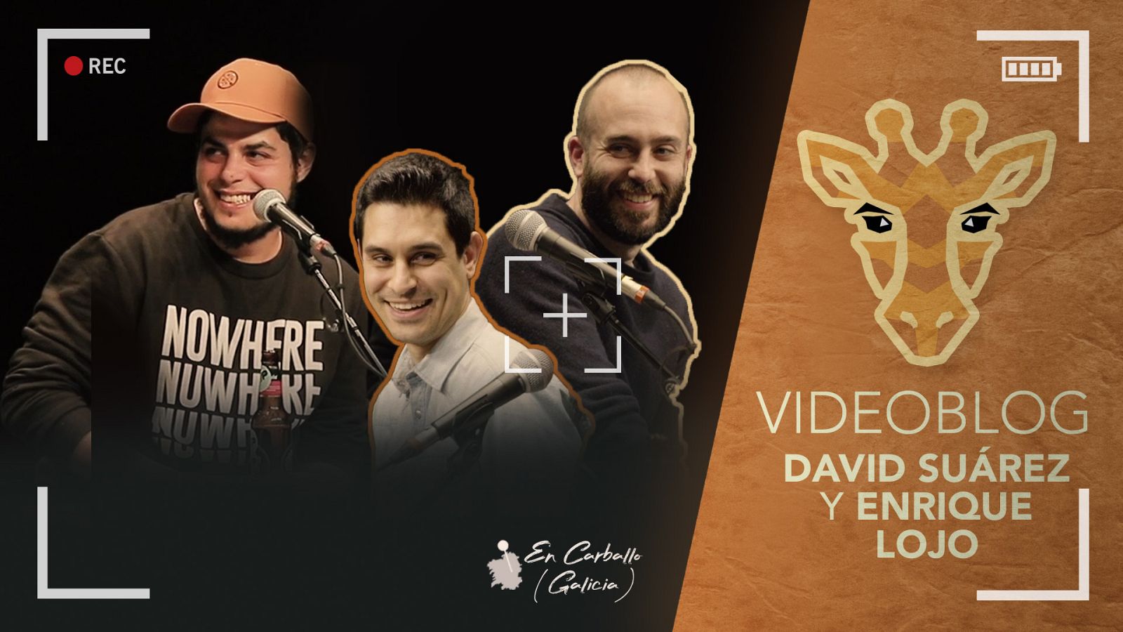 Jirafas - Mira ya el programa 12 de Jirafas con, David Suárez y Enrique Lojo