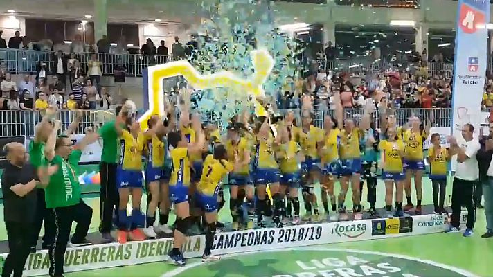  - El Rocasa Gran Canaria hace historia con su primer título liguero