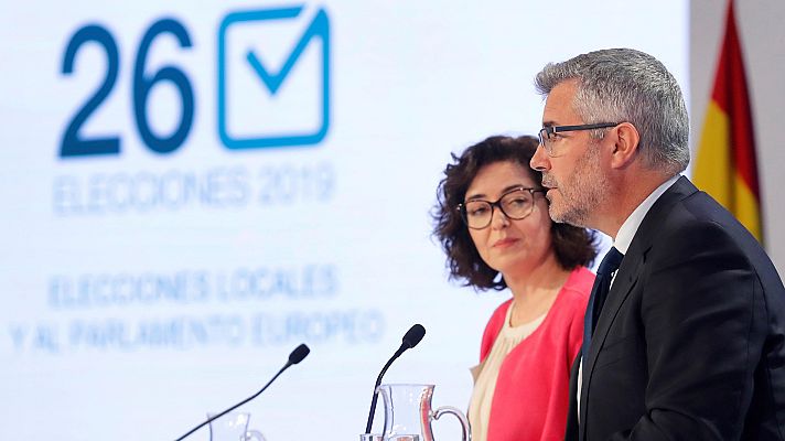 Telediario 1 - Todo listo para la jornada electoral del 26 de mayo