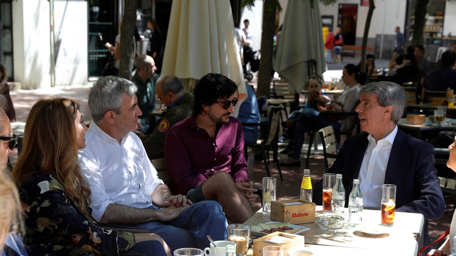 Relajada jornada de reflexión de los candidatos a las elecciones europeas