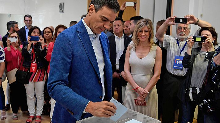  - Sánchez hace un llamamiento a abrir un "horizonte de estabilidad  política" tras las elecciones