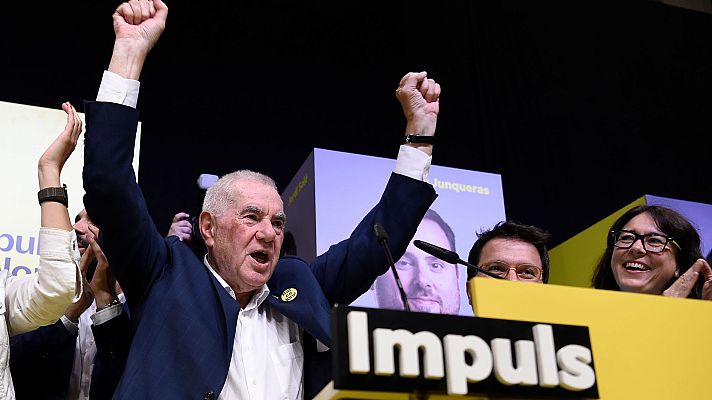 Especiales informativos - Ernest Maragall (ERC) gana las elecciones en Barcelona