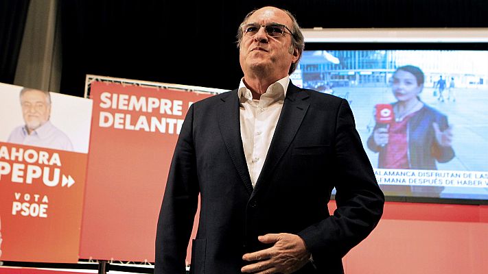 Telediario 1 - Elecciones autonómicas: Gabilondo critica un pacto PP, Cs y Vox y "no renuncia" a buscar apoyos para su investidura