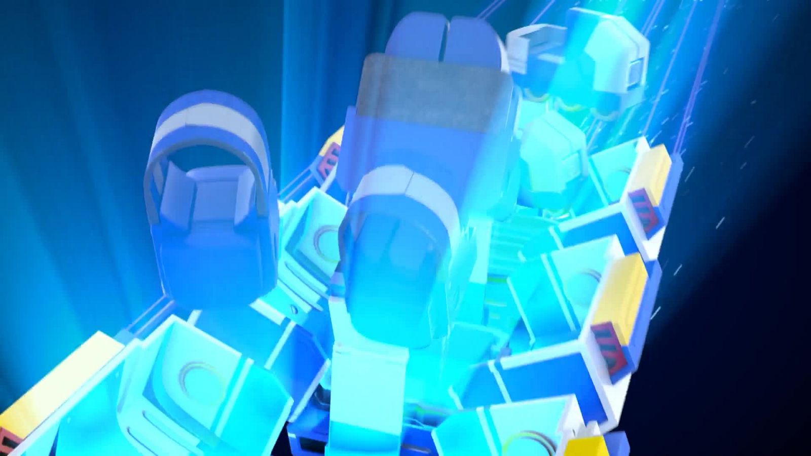 ¡Kay contra Duke! ¡Quién es más rápido! - Robot Trains | Ver