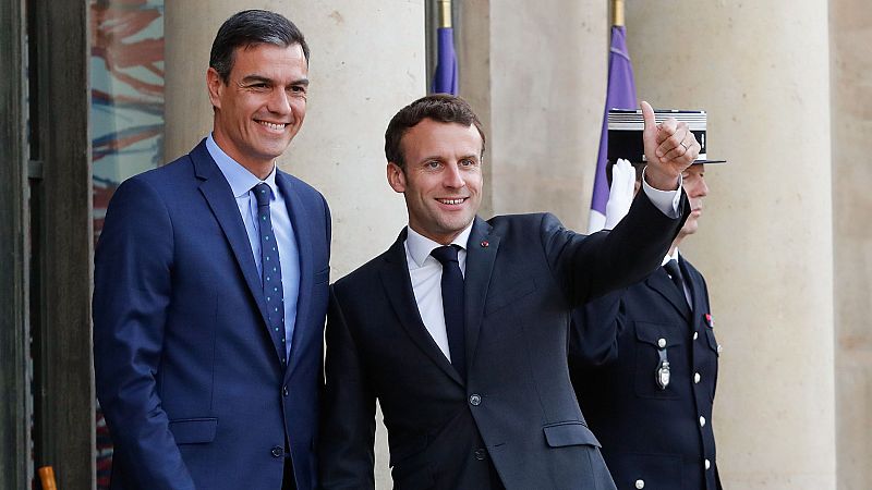 Snchez aborda con Macron una alianza de socialdemcratas y liberales en Europa