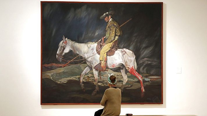 Telediario 1 - Una profunda revisión de Zuloaga, en el Bellas Artes de Bilbao