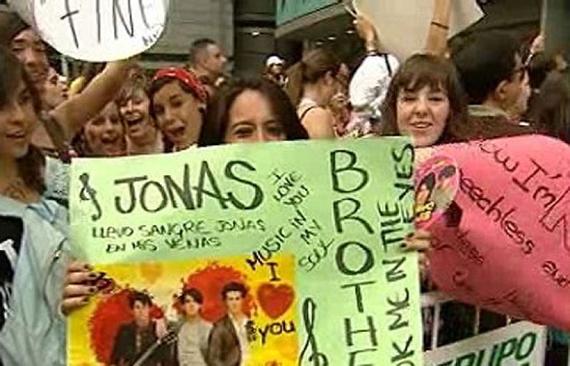 Los Jonas Brothers en España