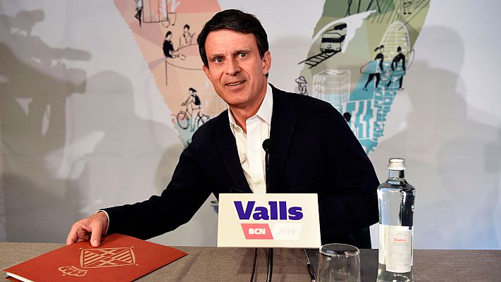 Telediario 1 - Valls ofrece sus concejales a Colau y Collboni para evitar que haya un alcalde independentista en Barcelona