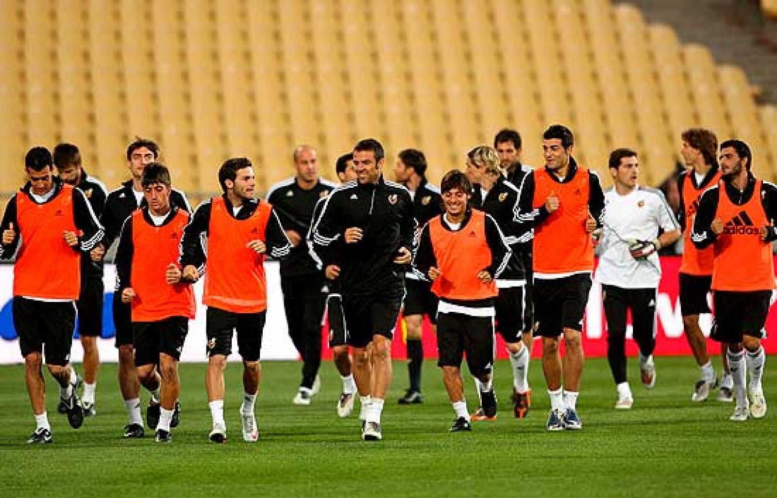 Todo listo para el debut de España