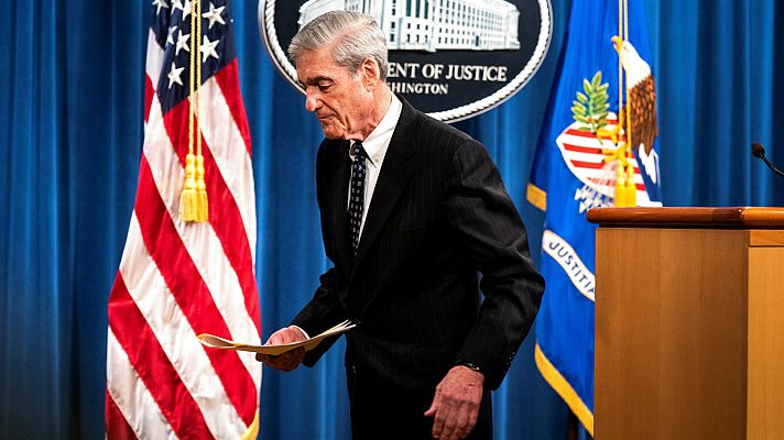 Telediario 1 - Mueller cierra la investigación sin exculpar a Trump