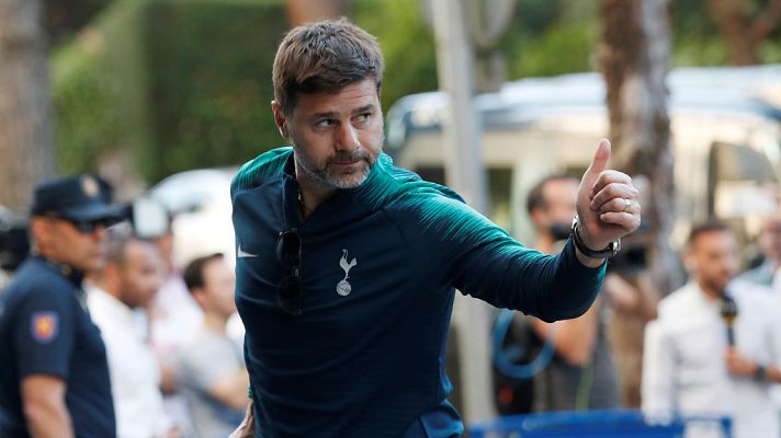 Telediario 1 - Así fueron los primeros pasos de Pochettino en los banquillos