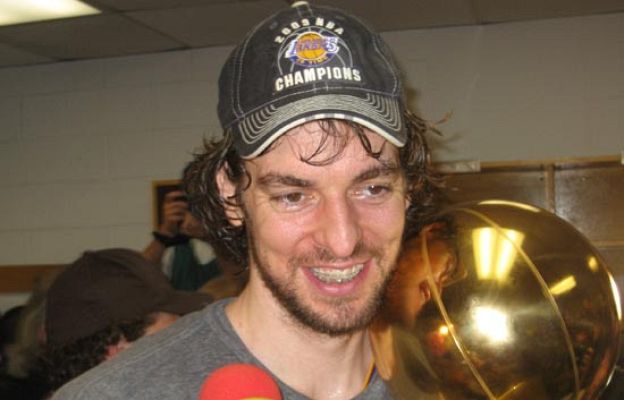 Baloncesto en RTVE - Gasol supera a Fernando Martín