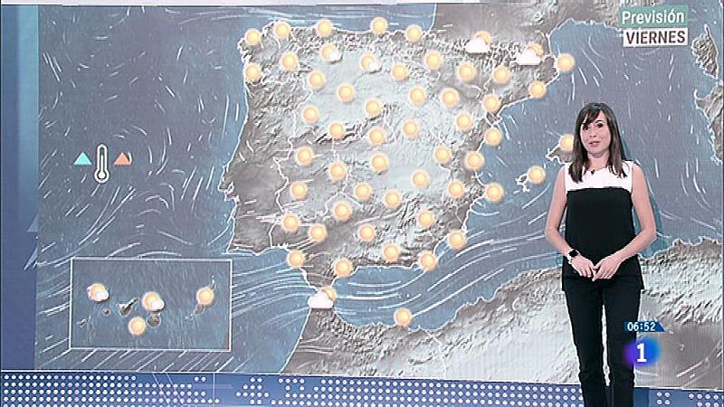 Temperaturas en ascenso en casi todo el país