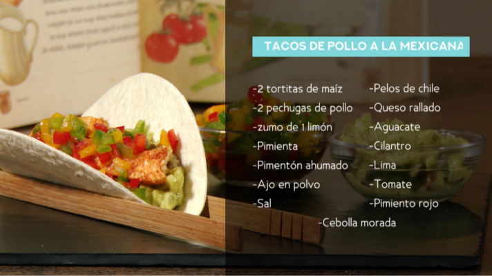 RTVE Cocina - Receta de tacos de pollo