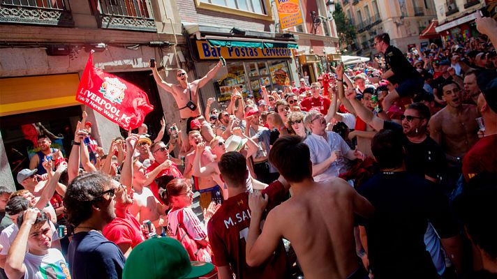 Telediario 1 - El Impacto económico de la final de Champions en Madrid