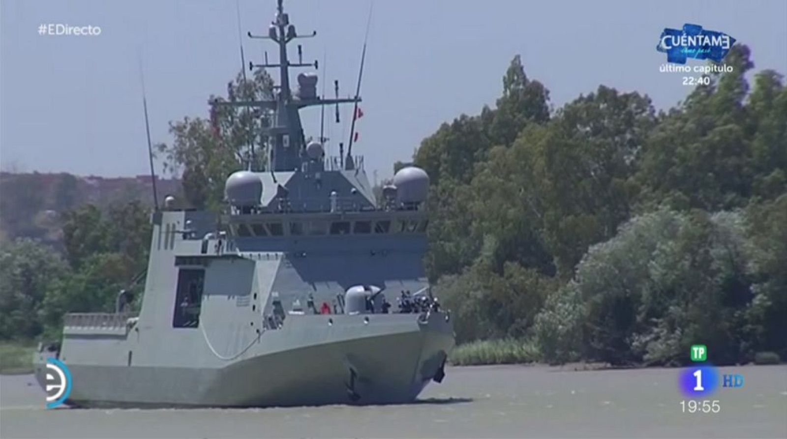 A bordo del 'Furor' de las Fuerzas Armadas - España Directo | Ver