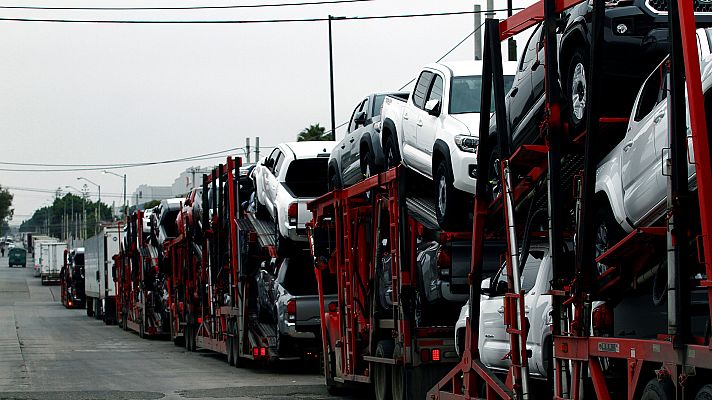 Telediario 1 - La decisión de Trump de gravar con aranceles las exportaciones mexicanas afectará indirectamente a la economía española