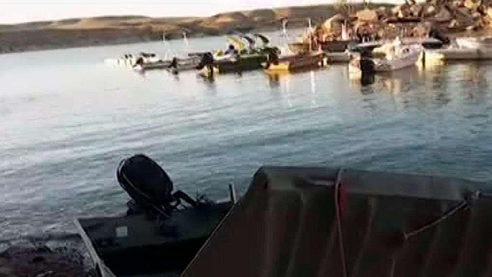 Dos desaparecidos tras una colisión entre dos barcas en un pantano de Zaragoza | Ver