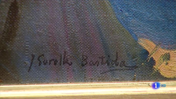 Telediario 1 - Un cuadro poco conocido de Sorolla regresa a España