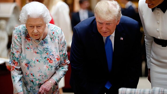  - Trump llega a Londres para su visita de Estado al Reino Unido precedido por sus polémicas declaraciones