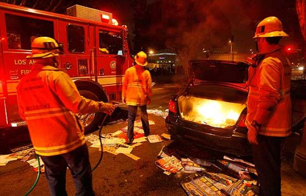 Baloncesto en RTVE - Incidentes en Los Ángeles