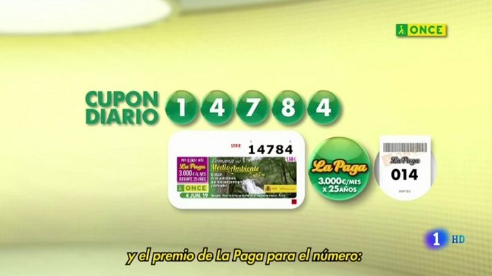 Sorteos ONCE - Sorteo ONCE - 04/06/19