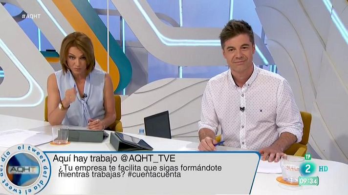 Aquí hay trabajo - 7 razones para formarnos mientras trabajamos