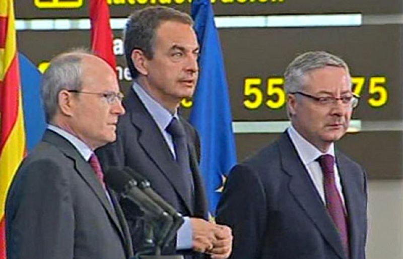 Zapatero promete a Cataluña una aportación per cápita superior a la media "en breve"