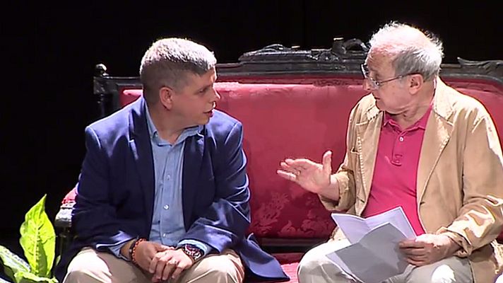 Telediario 1 - Gutierrez Caba:"El teatro es una magnífica terapia para personas con discapacidad"