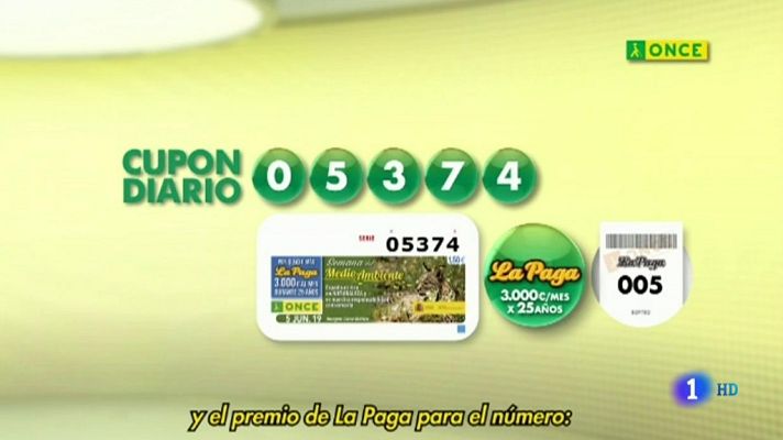 Sorteos ONCE - Sorteo ONCE - 05/06/19