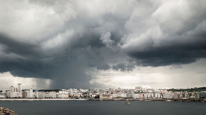 El tiempo - Lluvias y viento fuerte en Galicia, Cantabria y Pirineos