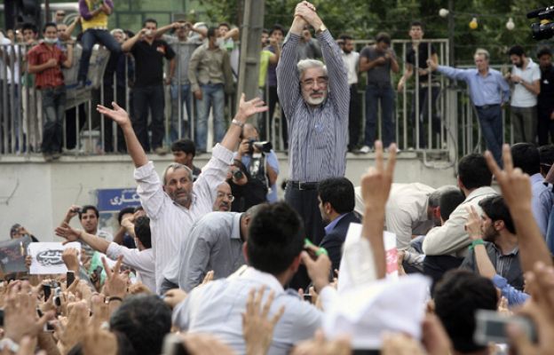  - Recuento parcial de votos en Irán