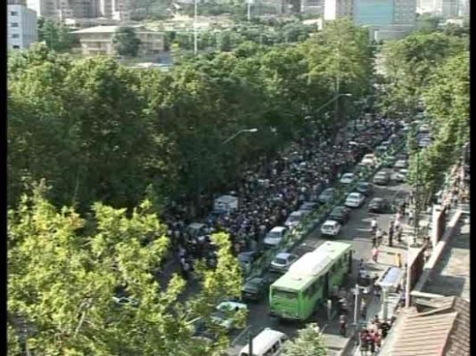  - Protestas partidarios de Mousavi