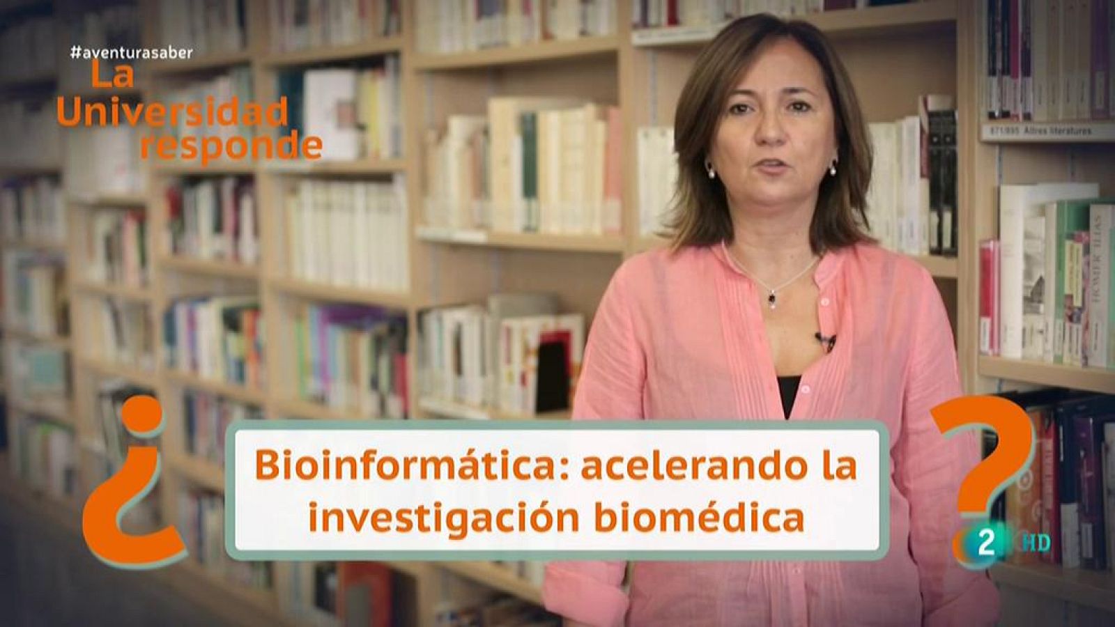 La aventura del saber ¿Bioinformática: Acelerando la investigación biomédica? Universidad de Vic. La Universidad Responde.