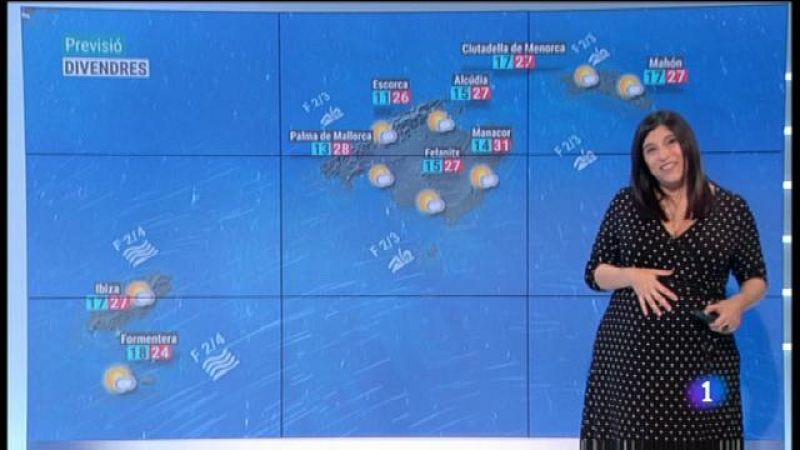 El temps a les Illes Balears - 06/06/19