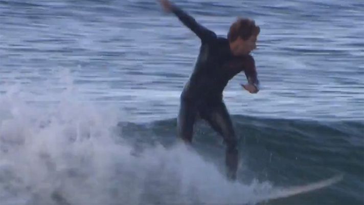 Telediario 1 - Zarautz, capital del surf español