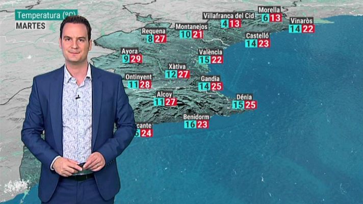 L'informatiu - Comunitat Valenciana - El tiempo en la Comunidad Valenciana - 10/06/19