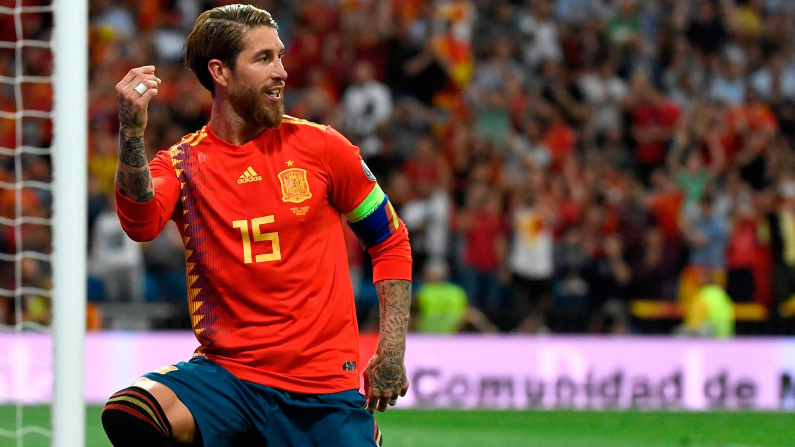 Euro 2020 - Ramos: "Morata vive del gol; qué menos dejarle tirar el penalti" | Ver