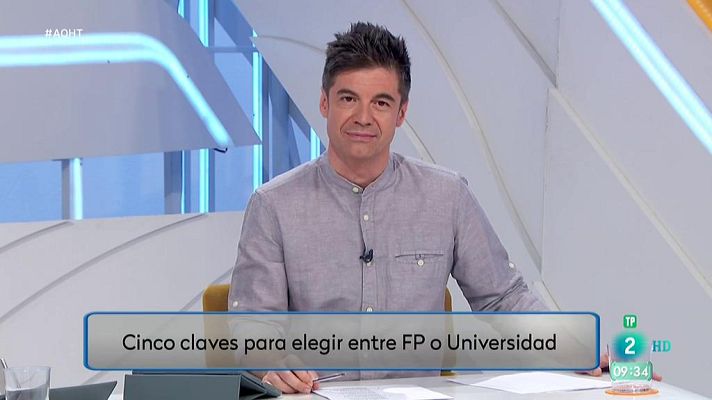 Aquí hay trabajo - ¿Universidad o Formación Profesional?