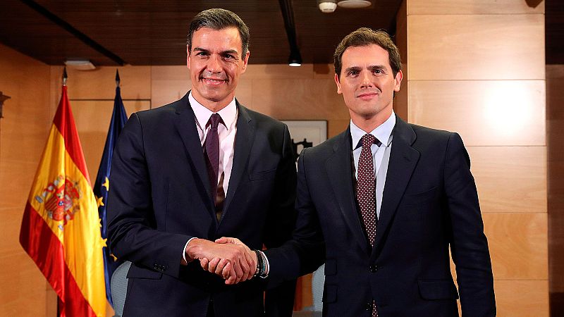 Rivera reitera a Sánchez su 'no' a la investidura y le insta a formar gobierno con sus "socios habituales" - Informativo 24h | Ver