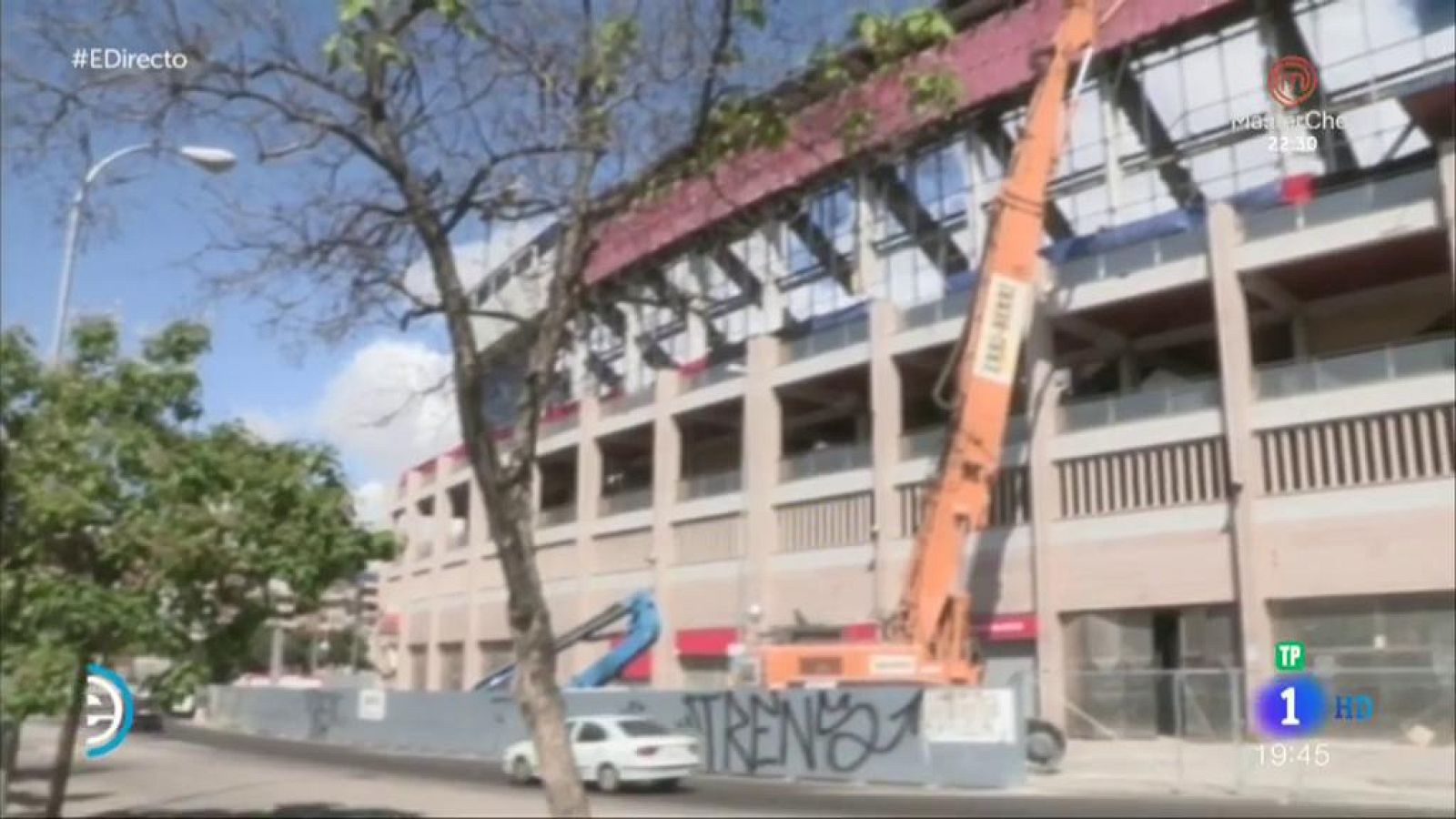 Derribo Estadio Vicente Calderón - España Directo | Ver