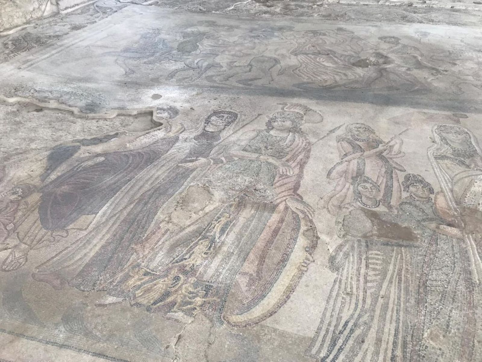 Mayor mosaico figurativo del Imperio Romano enconcontrado en - España Directo | Ver