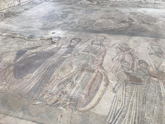 España Directo - Mayor mosaico figurativo del Imperio Romano enconcontrado en