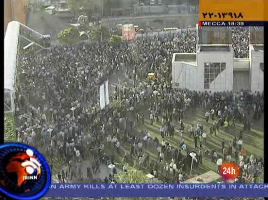  - Protestas en las calles de Teherán