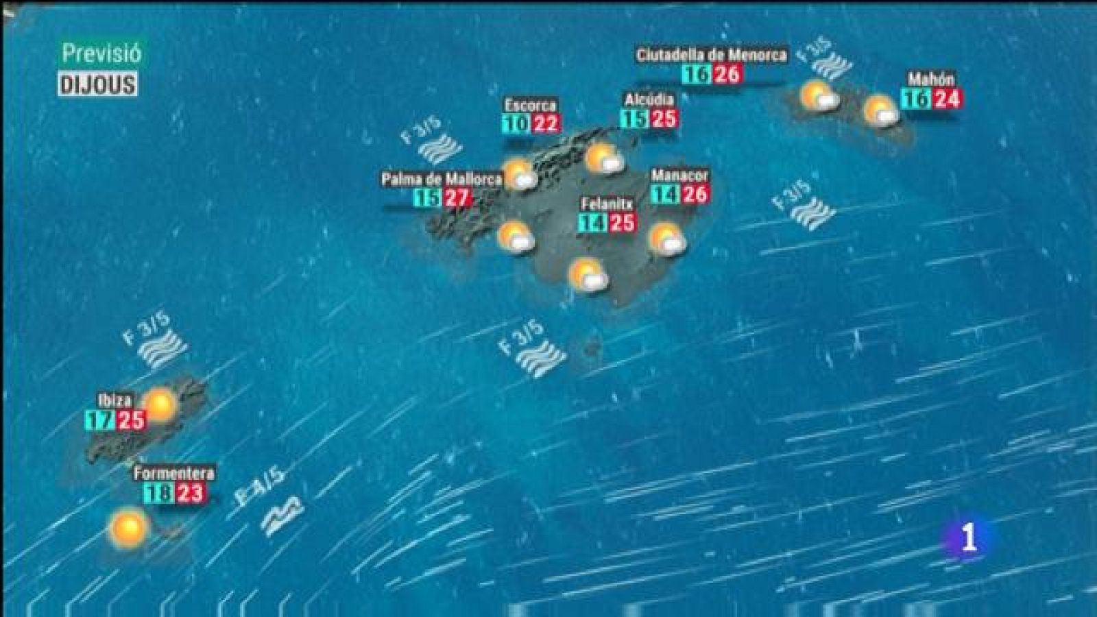 El temps a les Illes Balears - 12/06/19