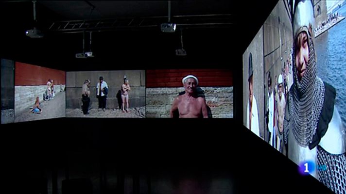 Telediario 1 - El cineasta Isaki Lacuesta nos descubre su faceta como artista visual en Barcelona