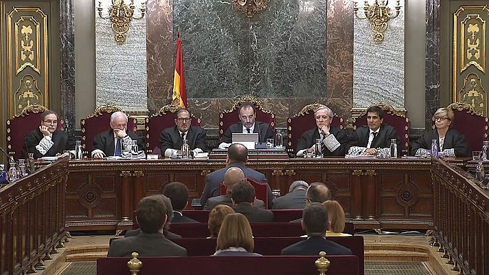 Telediario 1 - Las claves del juicio del 'procés'